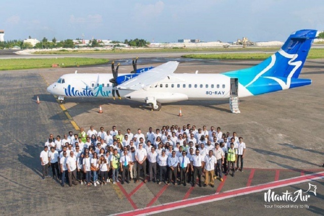 Musaara iyaadha koh dheyn ehbas vumun Manta Air ge muvazzafun halhuthaalu nukuran ninmaifi