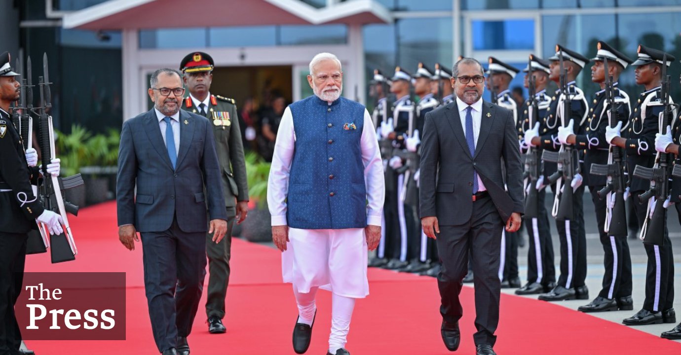 Indian PM Modi concludes visit to the Maldives