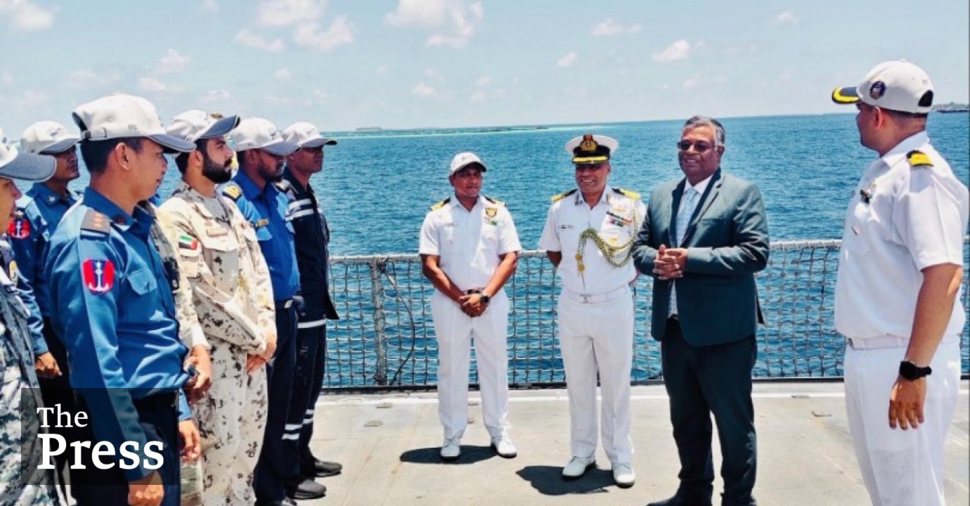 India's military's vassal makes landmark port call in Malé