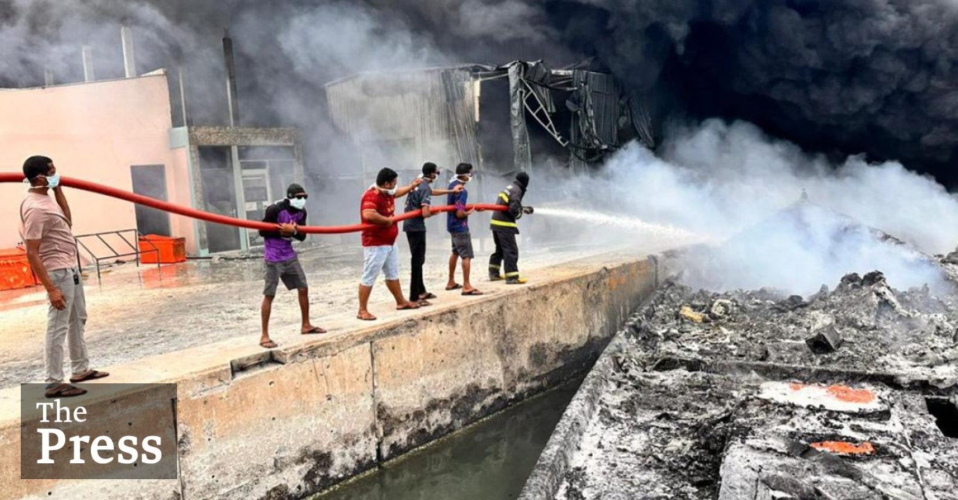 Feeali Oil Carrier Fire: Blazes leaves devastating damages