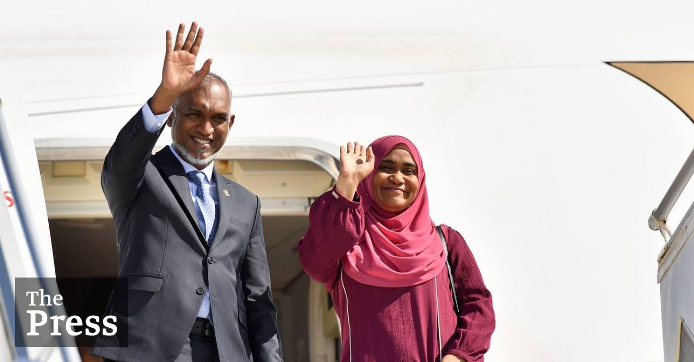 First Couple departs for Sri Lanka on State Visit