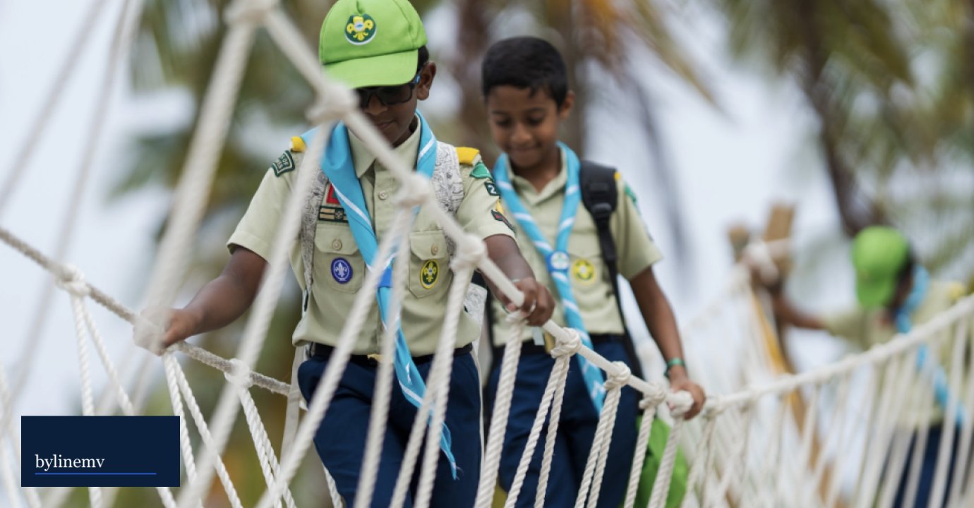 President commends scouting as a model for humanitarian service