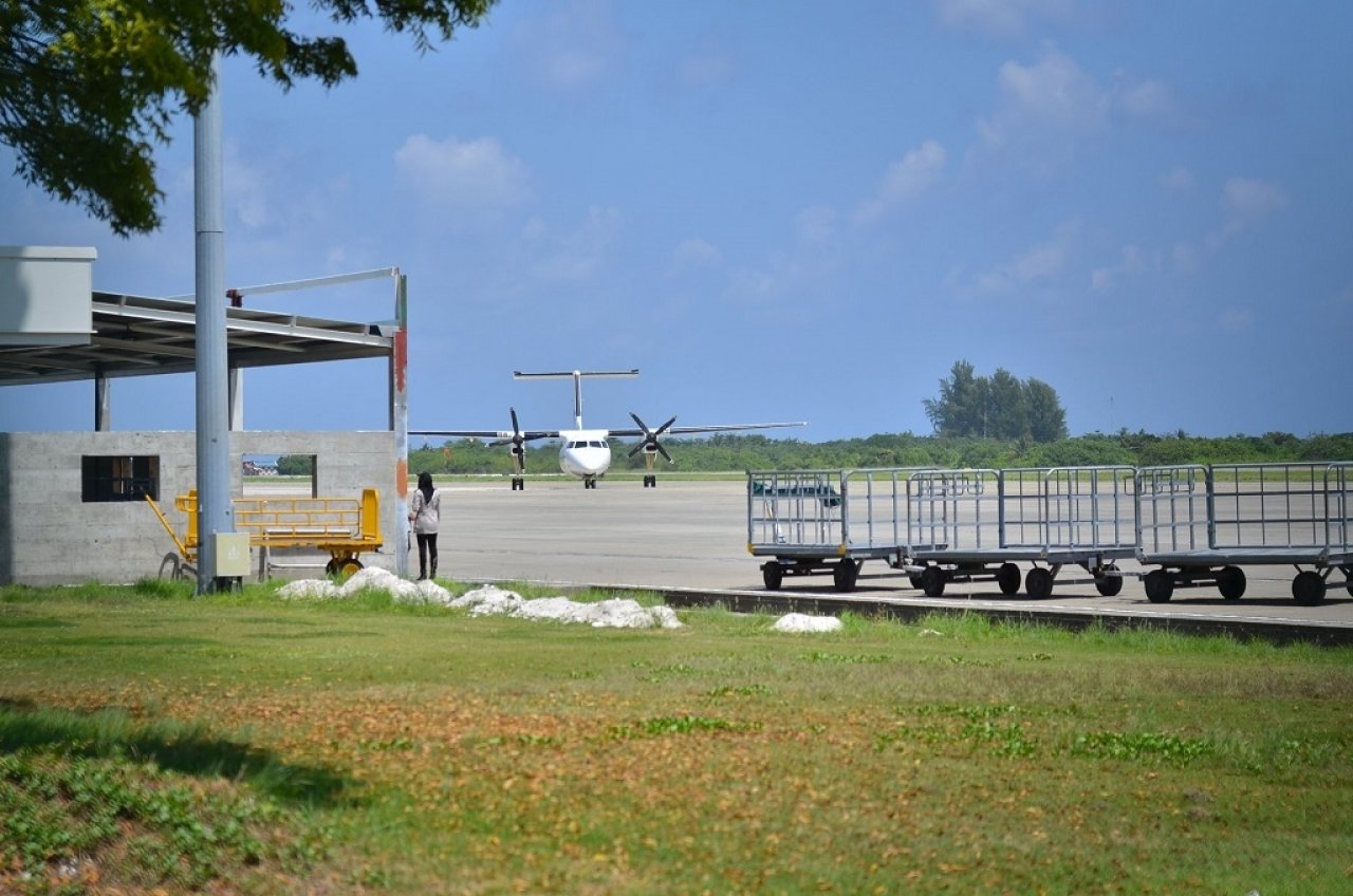 މައްސަލަ ދިމާވި މޯލްޑިވިއަންގެ ފްލައިޓް ކިއު2-118 ލޭންޑުކުރުން