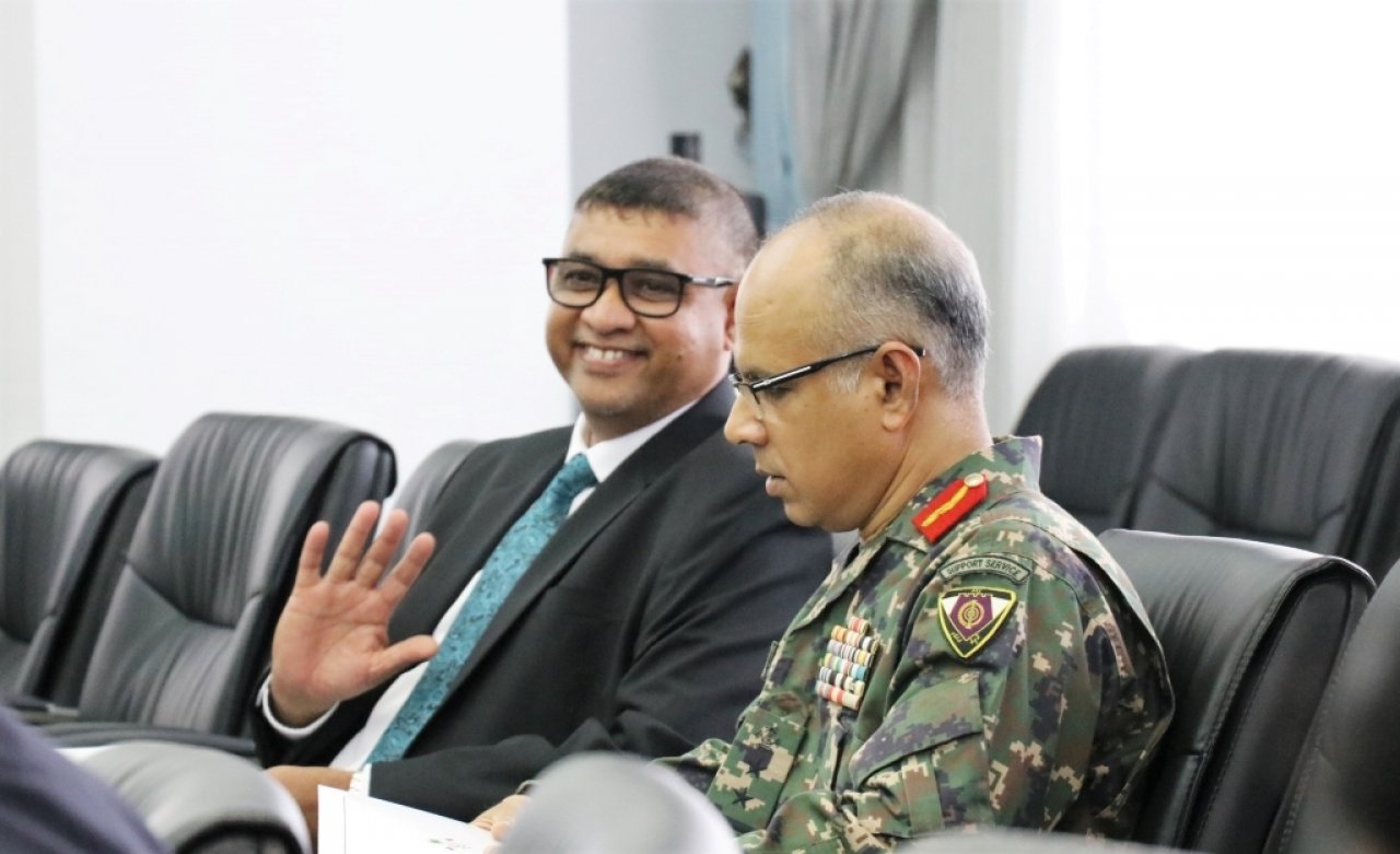 އިންޑިއާގެ ފޮރިން މިނިސްޓާ ސުޝްމާ ސްވަރާޖް ރާއްޖެއަށް ވަޑައިގަތުން