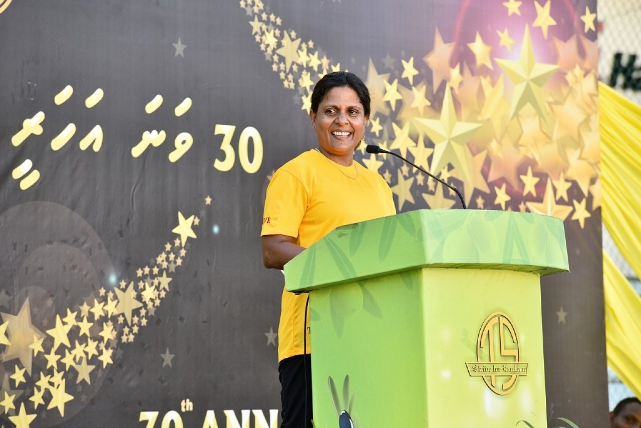 ތާޖުއްދީން ސްކޫލުގެ 30 ވަނަ އަހަރީ ދުވަސް ފާހަގަކުރަން ބޭއްވި ދުވުން 