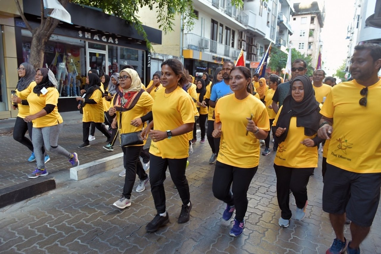 ތާޖުއްދީން ސްކޫލުގެ 30 ވަނަ އަހަރީ ދުވަސް ފާހަގަކުރަން ބޭއްވި ދުވުން 