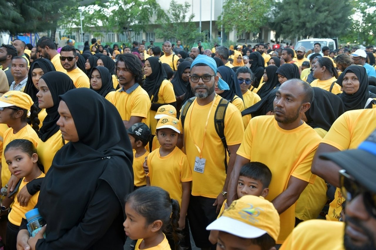 ތާޖުއްދީން ސްކޫލުގެ 30 ވަނަ އަހަރީ ދުވަސް ފާހަގަކުރަން ބޭއްވި ދުވުން 