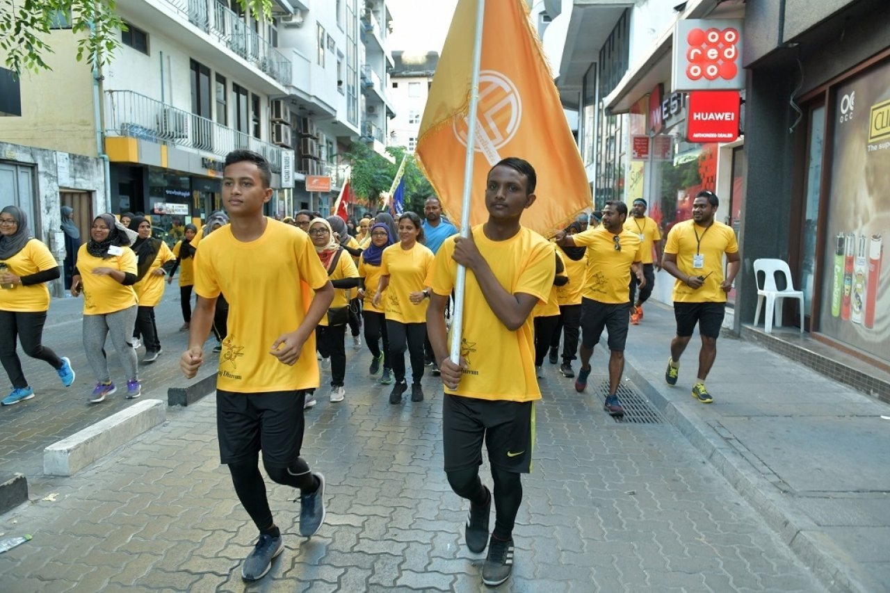 ތާޖުއްދީން ސްކޫލުގެ 30 ވަނަ އަހަރީ ދުވަސް ފާހަގަކުރަން ބޭއްވި ދުވުން 