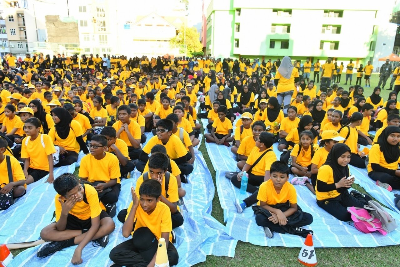 ތާޖުއްދީން ސްކޫލުގެ 30 ވަނަ އަހަރީ ދުވަސް ފާހަގަކުރަން ބޭއްވި ދުވުން 