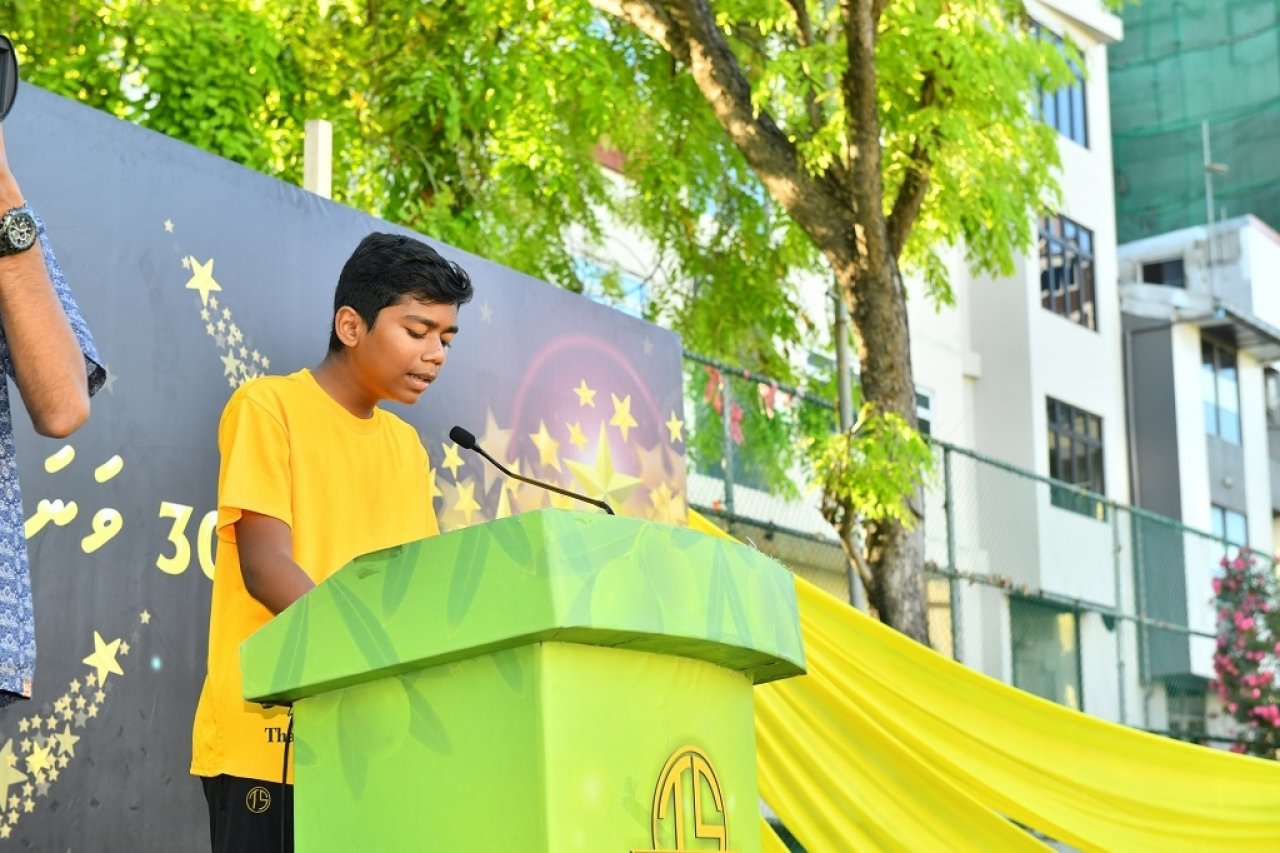 ތާޖުއްދީން ސްކޫލުގެ 30 ވަނަ އަހަރީ ދުވަސް ފާހަގަކުރަން ބޭއްވި ދުވުން 