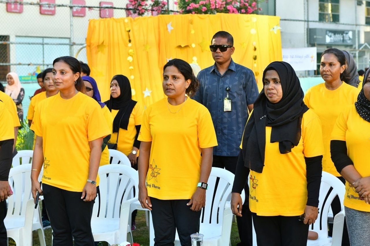 ތާޖުއްދީން ސްކޫލުގެ 30 ވަނަ އަހަރީ ދުވަސް ފާހަގަކުރަން ބޭއްވި ދުވުން 