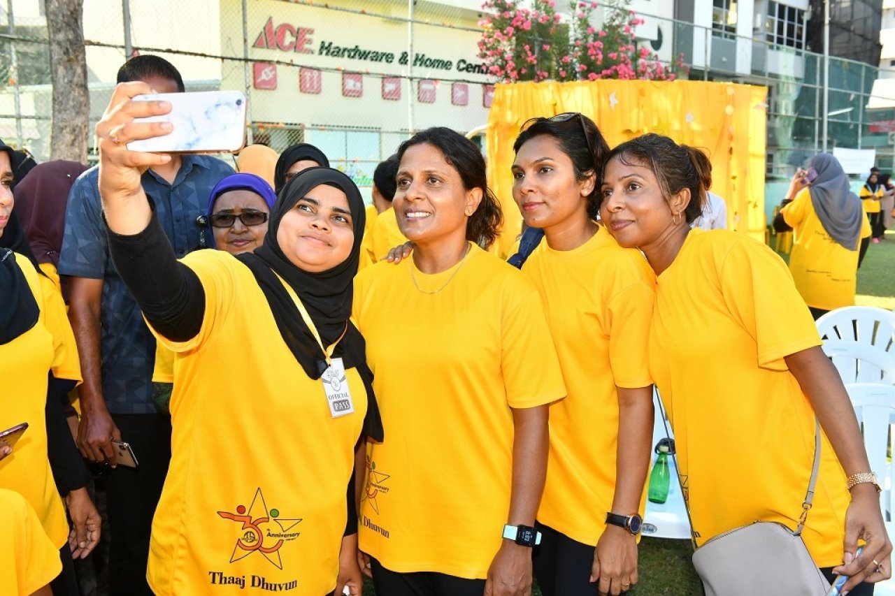 ތާޖުއްދީން ސްކޫލުގެ 30 ވަނަ އަހަރީ ދުވަސް ފާހަގަކުރަން ބޭއްވި ދުވުން 