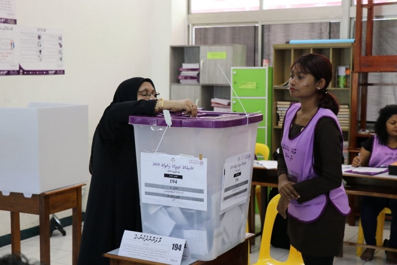 ފޮޓޯ: ރައްޔިތުންގެ މަޖިލިސް އިންތިހާބު 2019