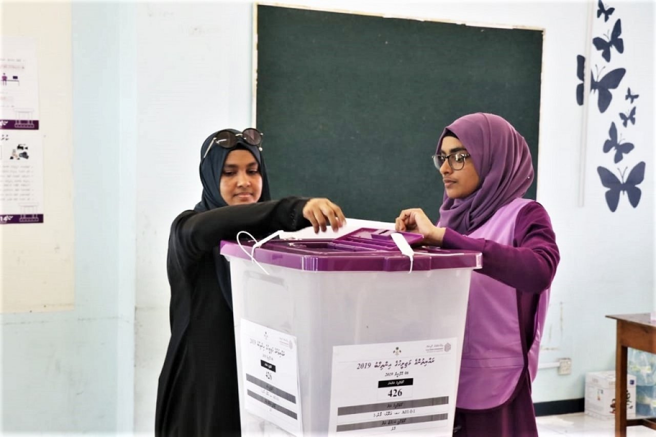 ފޮޓޯ: ރައްޔިތުންގެ މަޖިލިސް އިންތިހާބު 2019