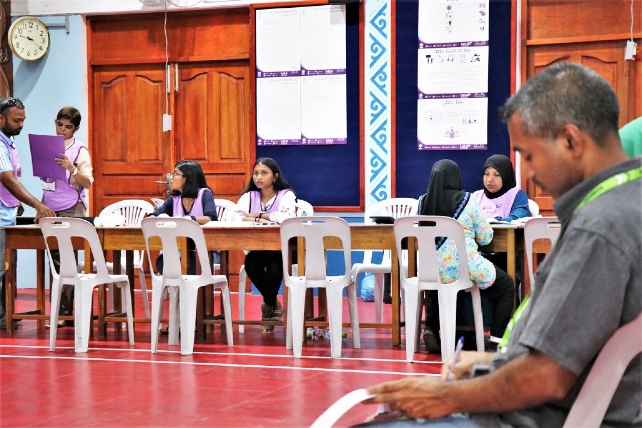 ފޮޓޯ: ރައްޔިތުންގެ މަޖިލިސް އިންތިހާބު 2019