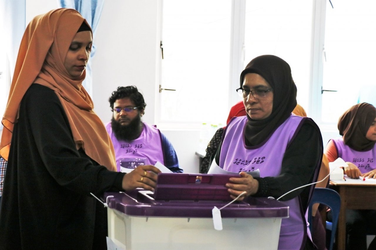 ފޮޓޯ: ރައްޔިތުންގެ މަޖިލިސް އިންތިހާބު 2019