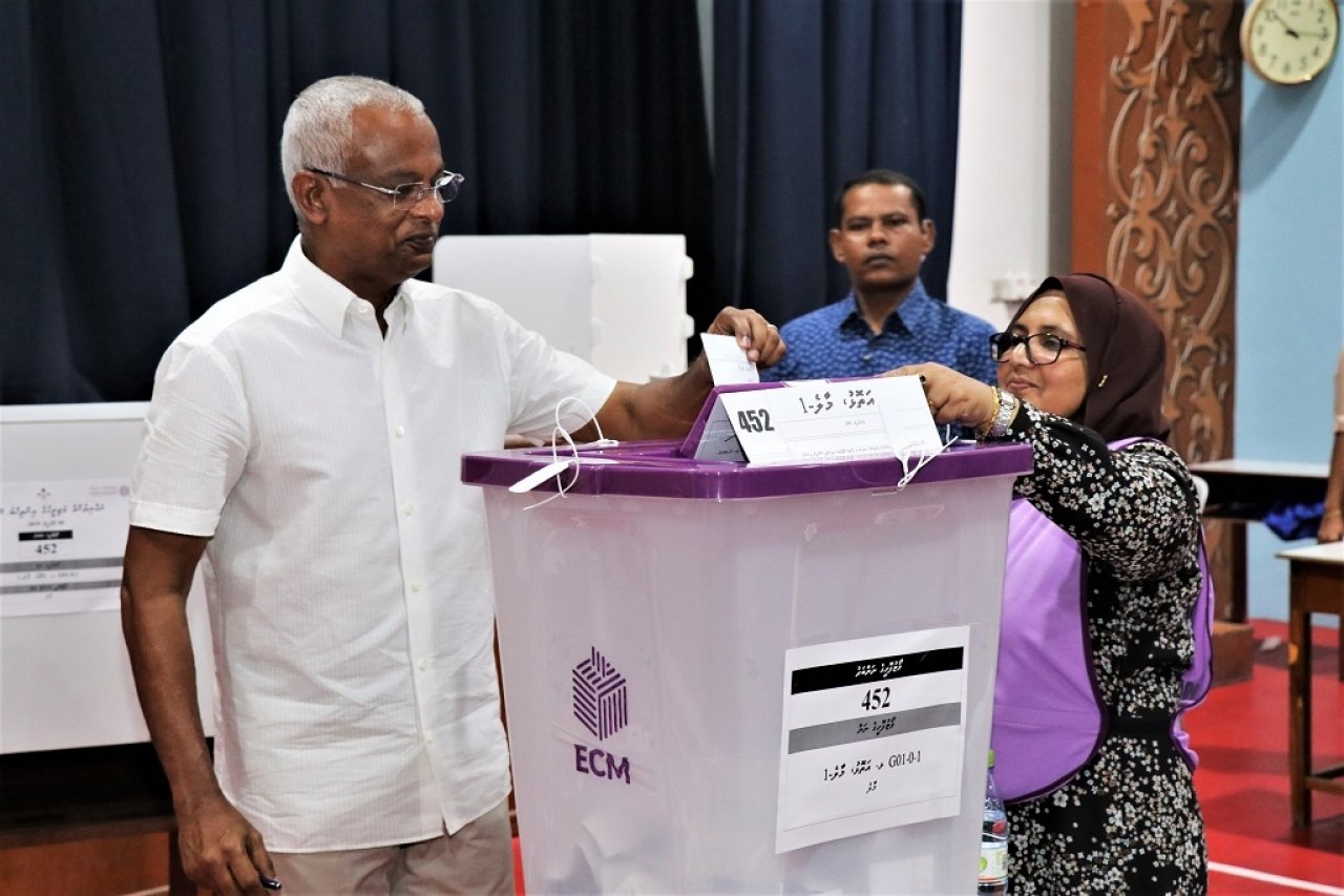 ފޮޓޯ: ރައްޔިތުންގެ މަޖިލިސް އިންތިހާބު 2019