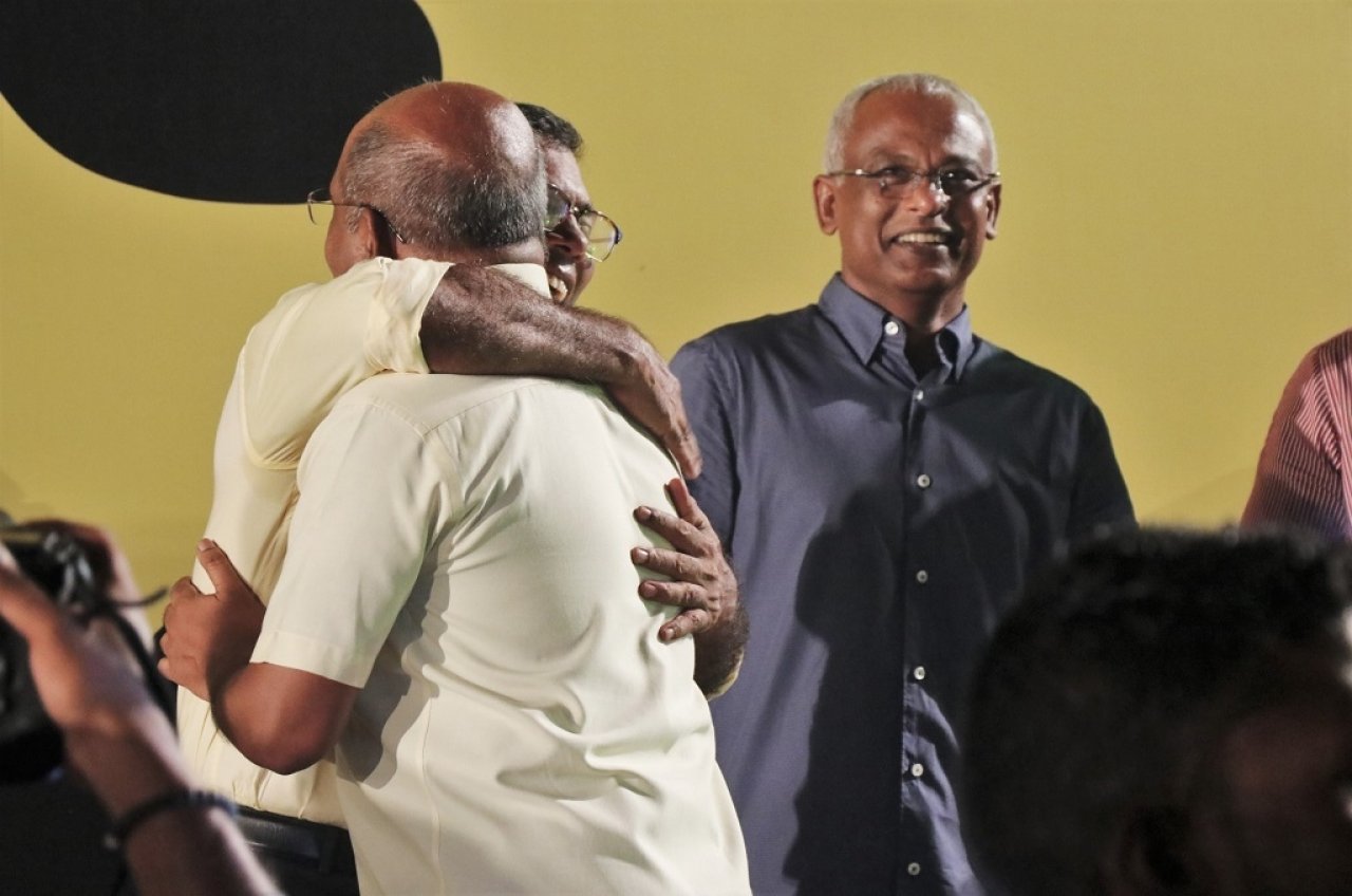 ފޮޓޯ: އެމްޑީޕީއަށް ލިބުނު މަޖިލިސް ސުޕަ މެޖޯރިޓީގެ ކާމިޔާބީ ފާހަގަކުރުން