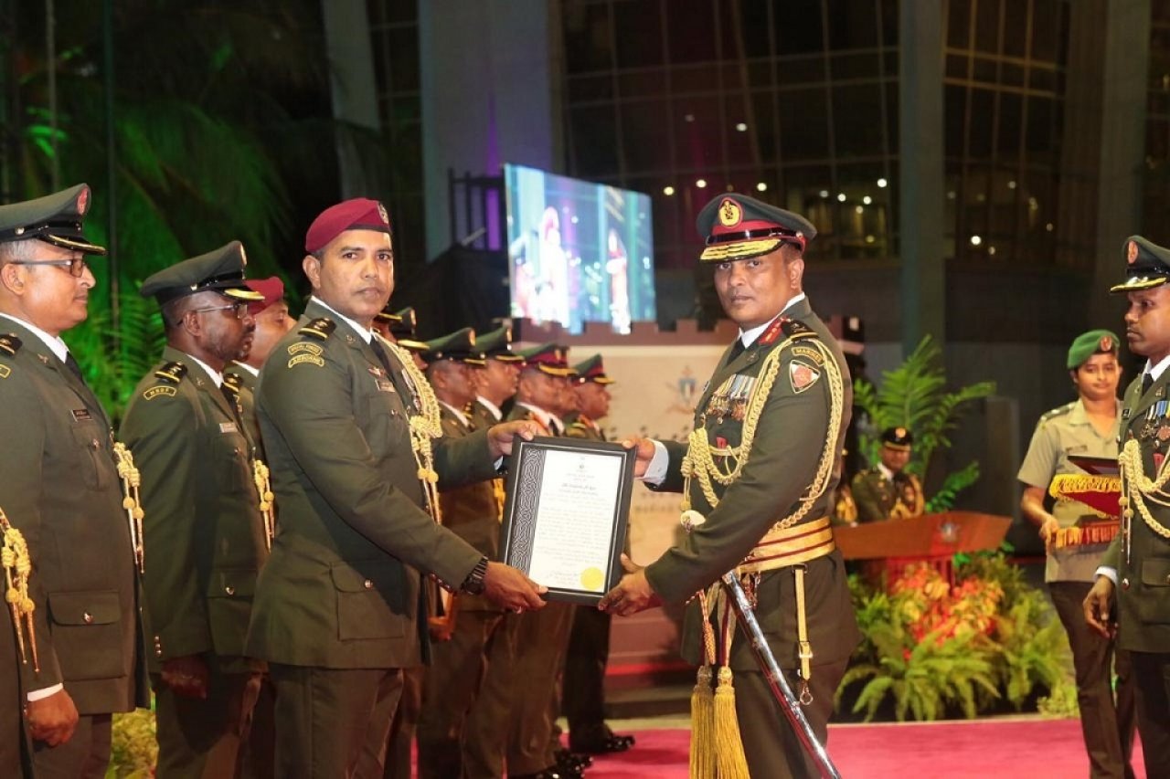 127 ވަނަ ސިފައިންގެ ދުވަހުގެ ރަސްމީ ހާއްސަ ޖަލްސާ