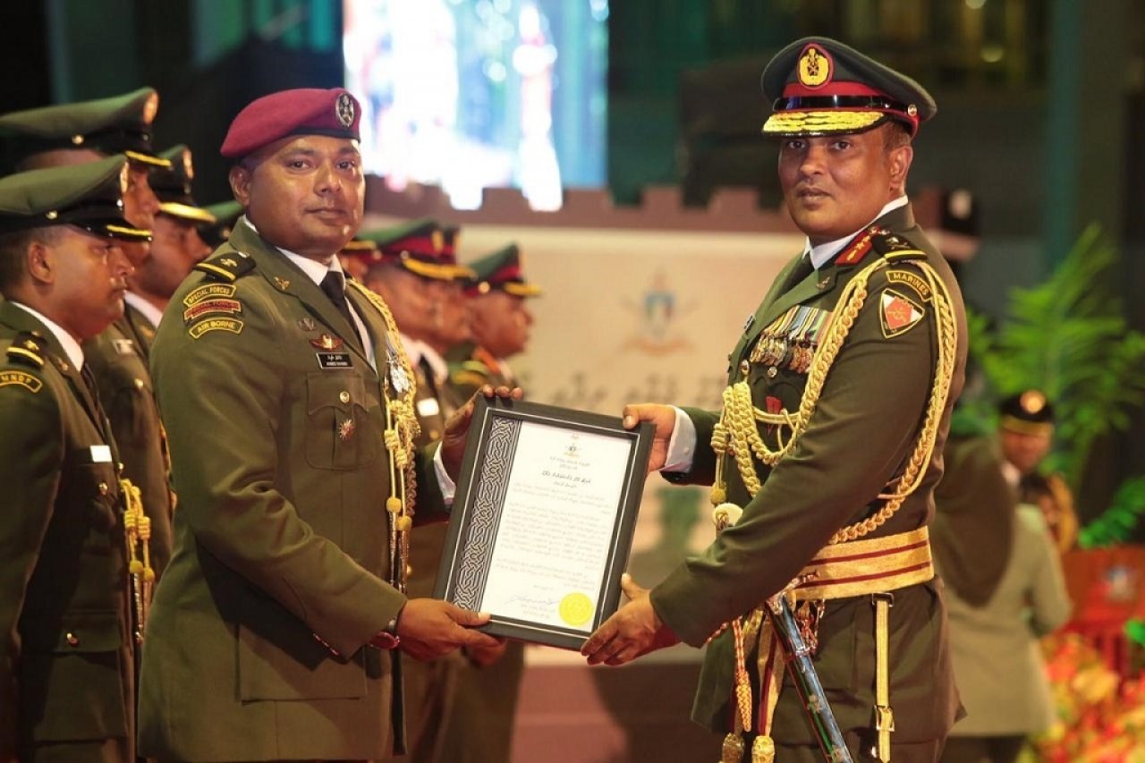 127 ވަނަ ސިފައިންގެ ދުވަހުގެ ރަސްމީ ހާއްސަ ޖަލްސާ