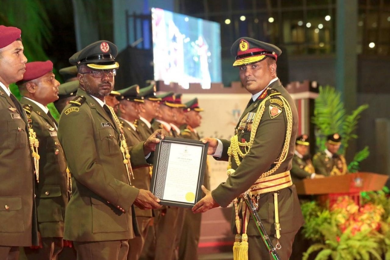 127 ވަނަ ސިފައިންގެ ދުވަހުގެ ރަސްމީ ހާއްސަ ޖަލްސާ