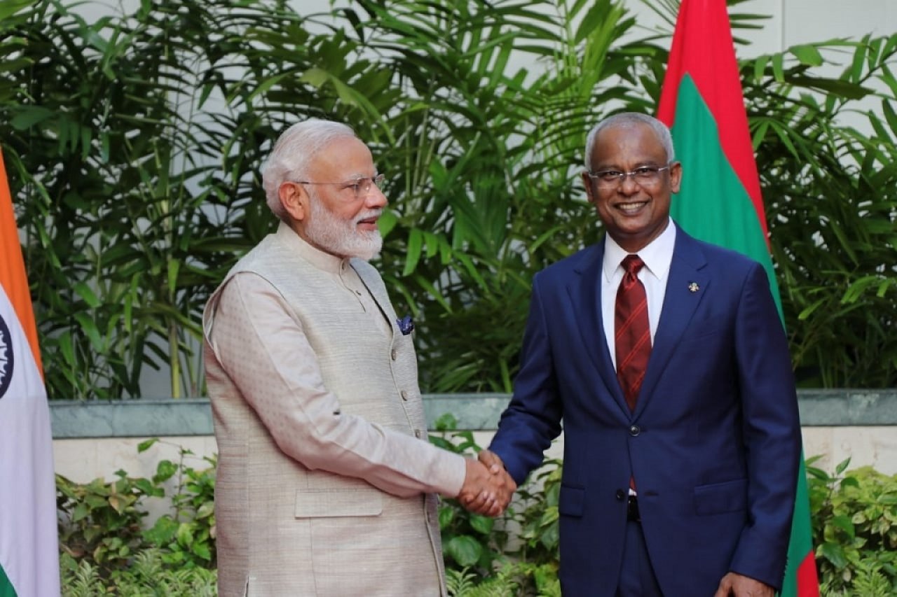 އިންޑިއާގެ ބޮޑުވަޒީރު ރާއްޖެއަށް ކުރެއްވި ފުރަމާނަ ދަތުރުފުޅު