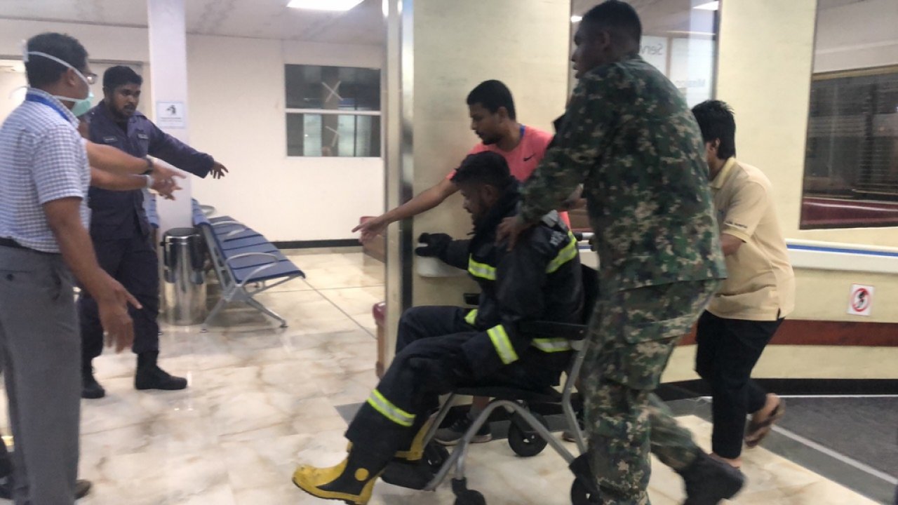 ހެންވޭރުގައި ހިނގި ބޮޑު އަލިފާނުގެ ހާދިސާ