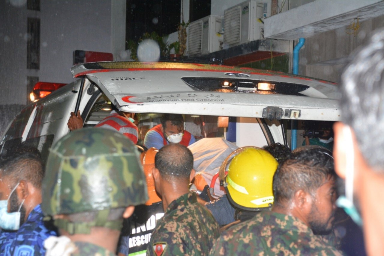 ހެންވޭރުގައި ހިނގި ބޮޑު އަލިފާނުގެ ހާދިސާ