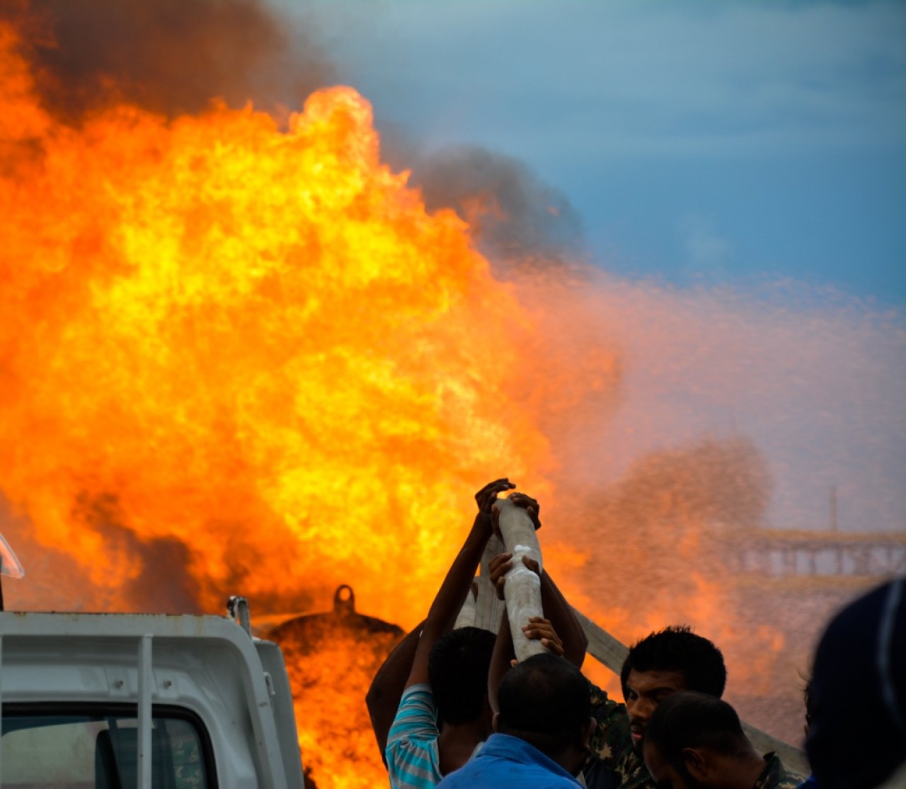 ޓީ ޖެޓީ ސަރަހައްދުގައި ހިނގައިދިޔަ އަލިފާނުގެ ހާދިސާ