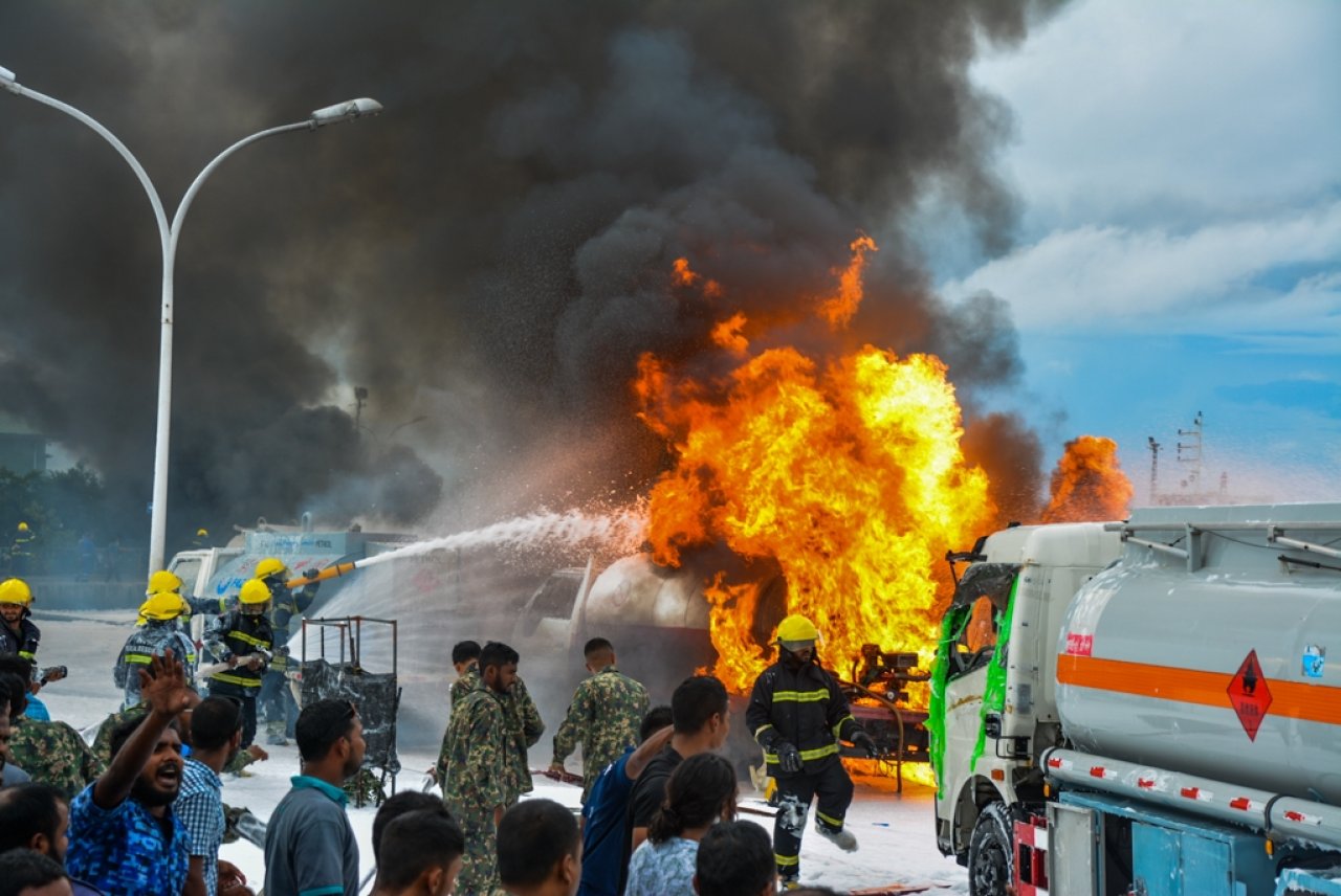 ޓީ ޖެޓީ ސަރަހައްދުގައި ހިނގައިދިޔަ އަލިފާނުގެ ހާދިސާ