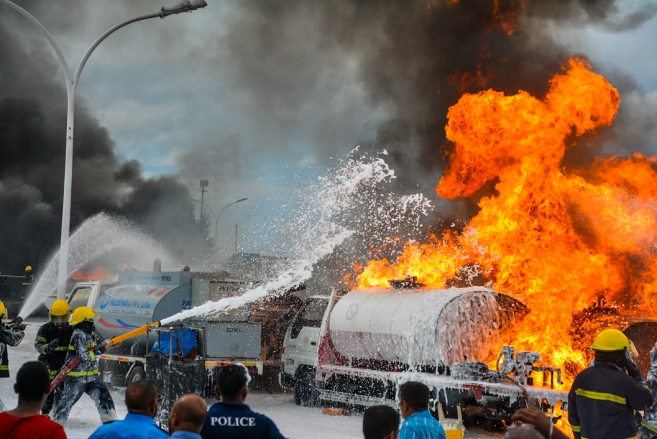ޓީ ޖެޓީ ސަރަހައްދުގައި ހިނގައިދިޔަ އަލިފާނުގެ ހާދިސާ