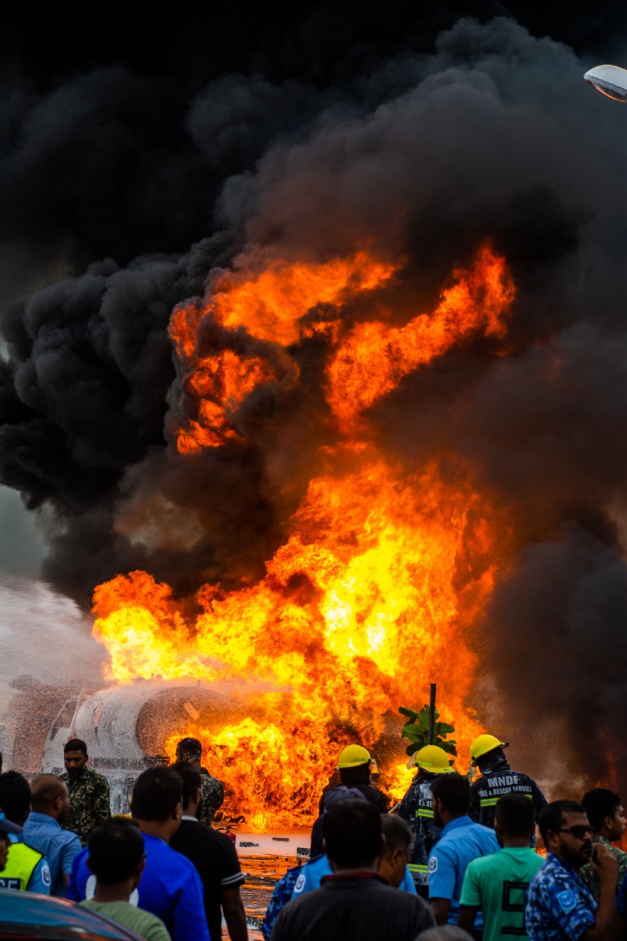 ޓީ ޖެޓީ ސަރަހައްދުގައި ހިނގައިދިޔަ އަލިފާނުގެ ހާދިސާ