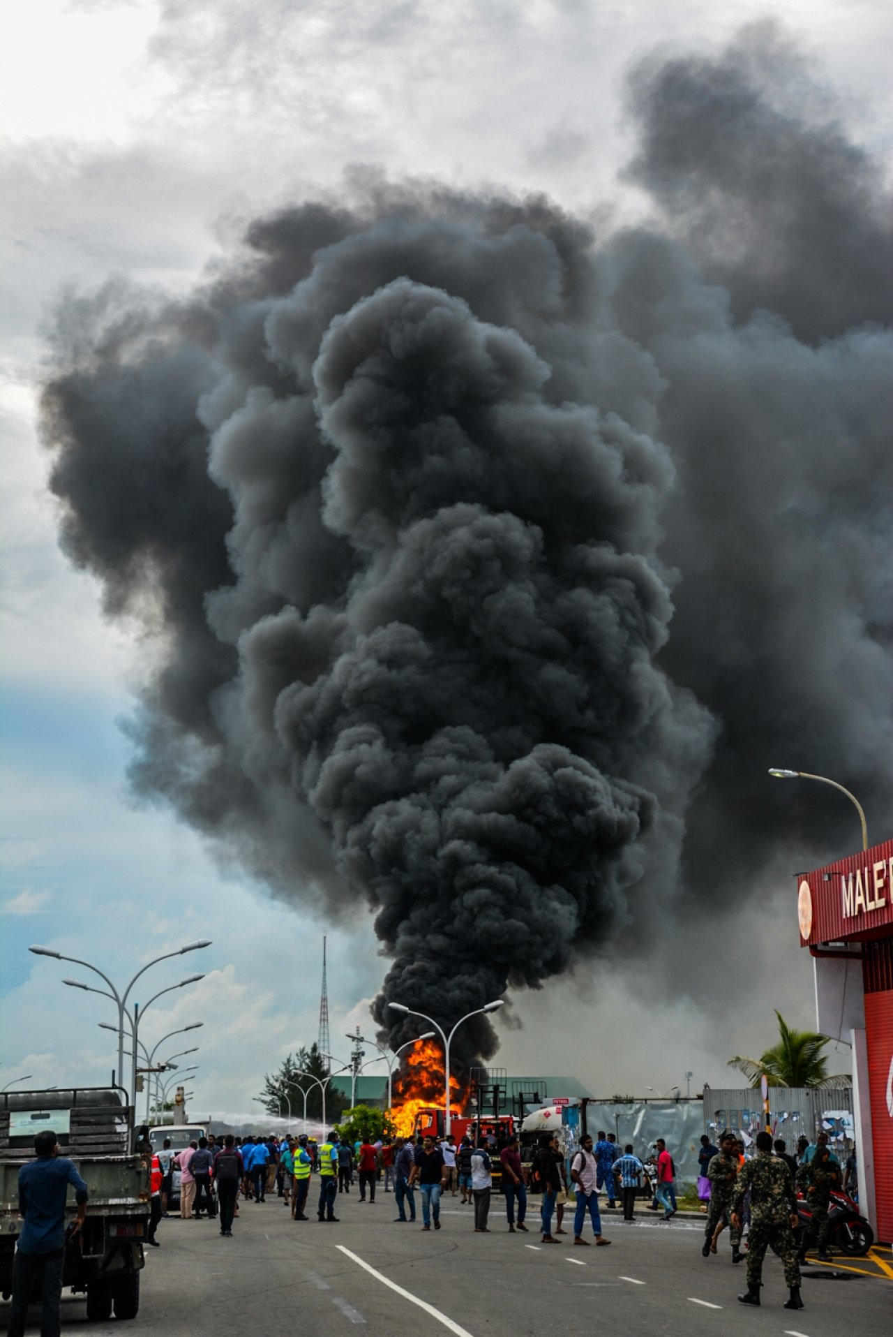 ޓީ ޖެޓީ ސަރަހައްދުގައި ހިނގައިދިޔަ އަލިފާނުގެ ހާދިސާ