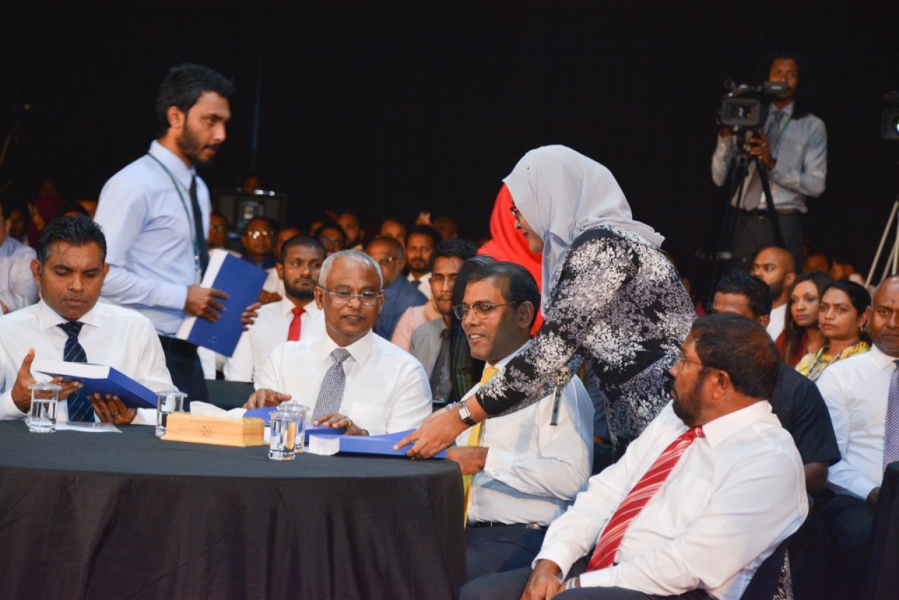 ސަރުކާރުގެ އެކްޝަން ޕްލޭން އިފްތިތާހުކުރުމަށް ބޭއްވި ހަފްލާ