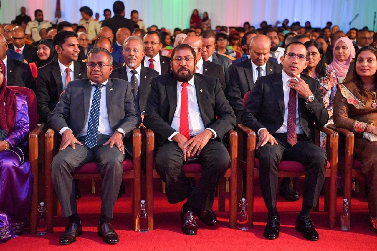 52 ވަނަ ޖުމްހޫރީ ދުވަސް ފާހަގަކުރުމުގެ ގޮތުން ބޭއްވި ރަސްމީ ޖަލްސާ