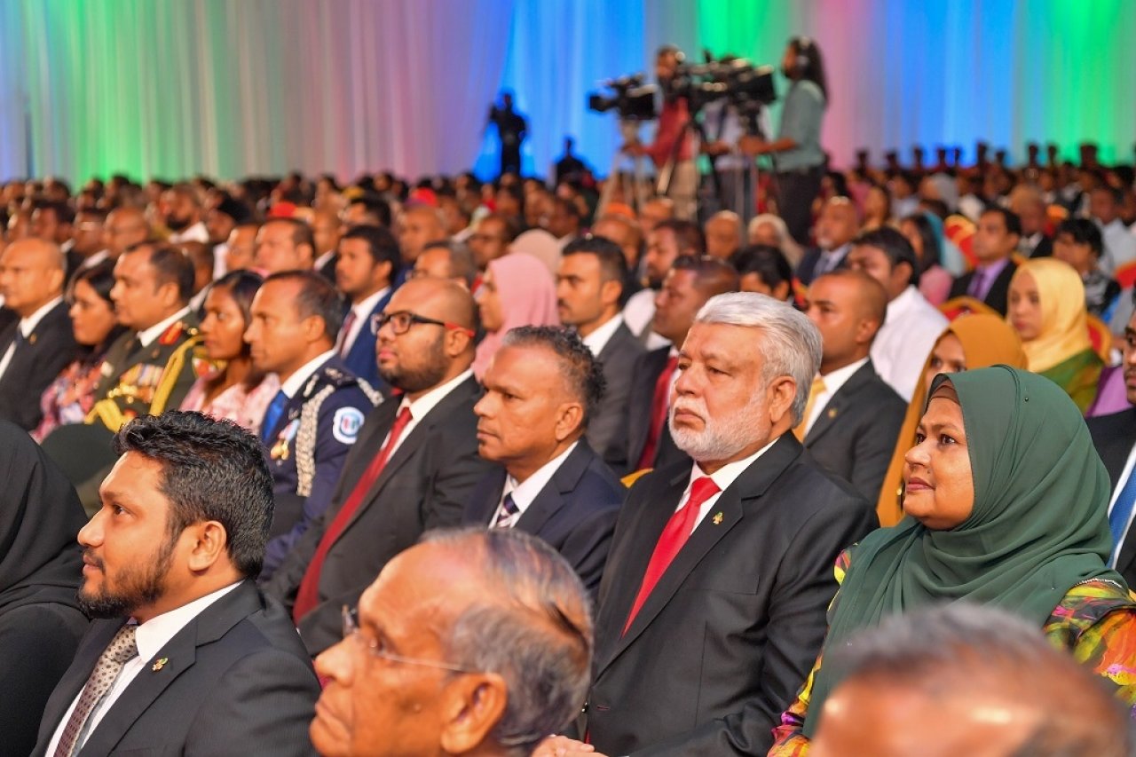 52 ވަނަ ޖުމްހޫރީ ދުވަސް ފާހަގަކުރުމުގެ ގޮތުން ބޭއްވި ރަސްމީ ޖަލްސާ