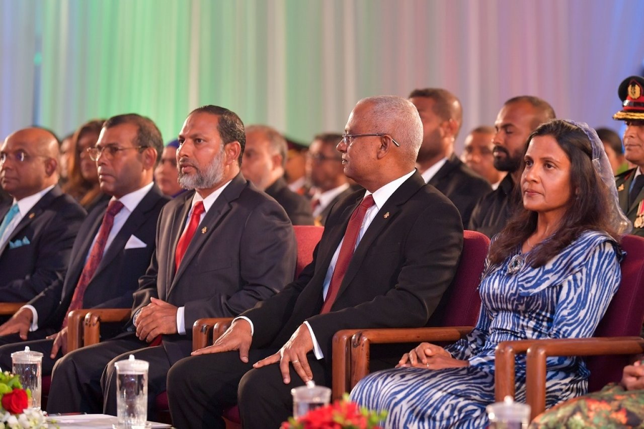 52 ވަނަ ޖުމްހޫރީ ދުވަސް ފާހަގަކުރުމުގެ ގޮތުން ބޭއްވި ރަސްމީ ޖަލްސާ