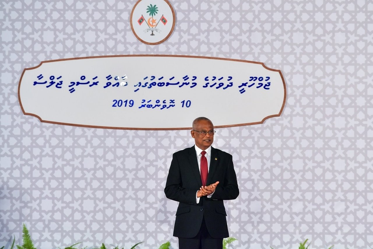 52 ވަނަ ޖުމްހޫރީ ދުވަސް ފާހަގަކުރުމުގެ ގޮތުން ބޭއްވި ރަސްމީ ޖަލްސާ