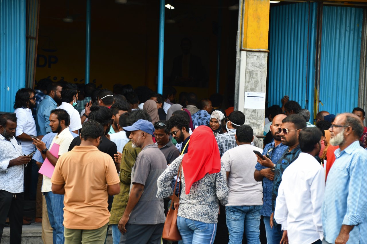 ލޯކަލް ކައުންސިލް އިންތިހާބުގެ އެމްޑީޕީ ޕުރައިމަރީ ގެ ވޯޓްލުން