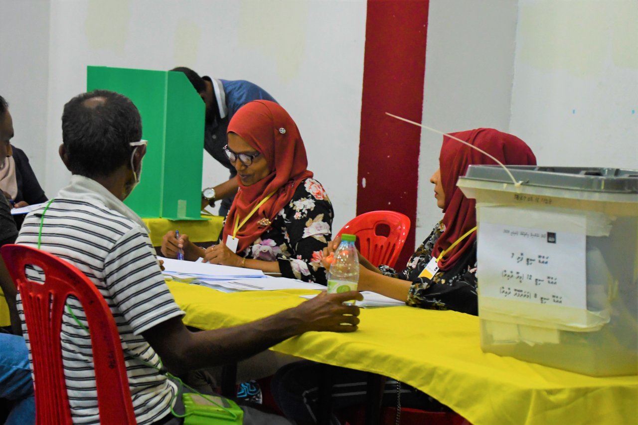 ލޯކަލް ކައުންސިލް އިންތިހާބުގެ އެމްޑީޕީ ޕުރައިމަރީ ގެ ވޯޓްލުން