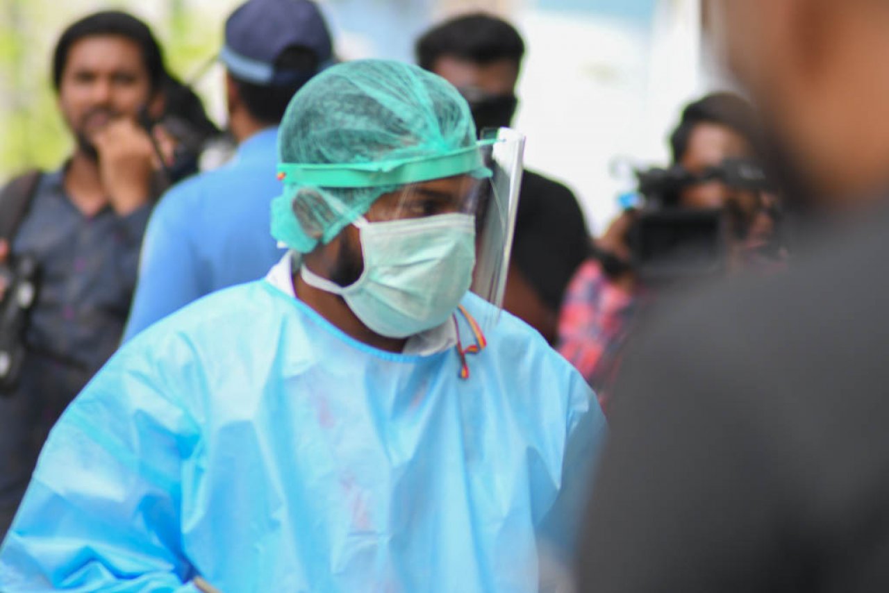 ކޮވިޑް-19އާ ގުޅިގެން ޓާސްކް ފޯސްއިން ބޭއްވި ޑްރިލް