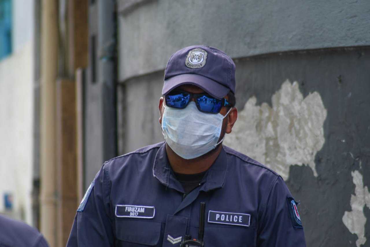 ކޮވިޑް-19އާ ގުޅިގެން ޓާސްކް ފޯސްއިން ބޭއްވި ޑްރިލް