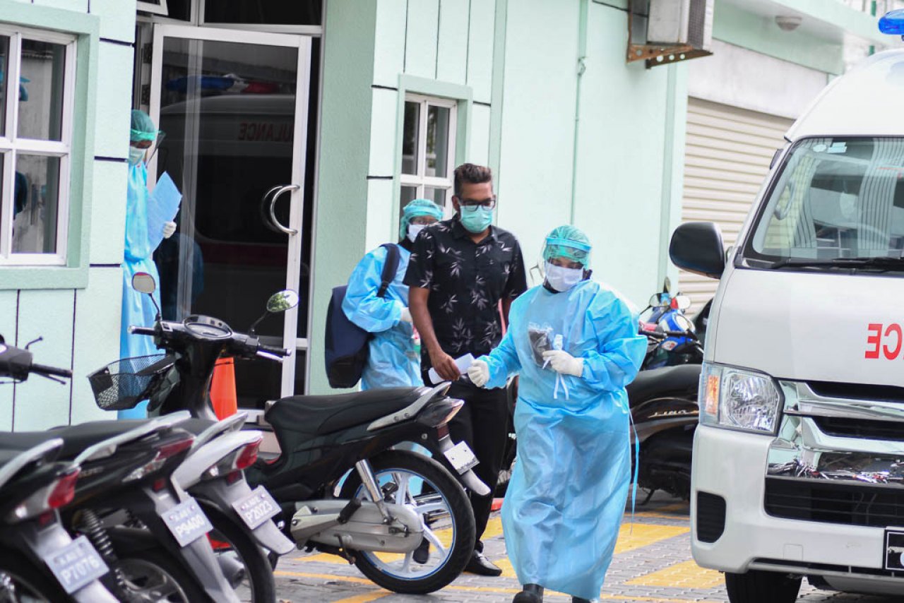 ކޮވިޑް-19އާ ގުޅިގެން ޓާސްކް ފޯސްއިން ބޭއްވި ޑްރިލް