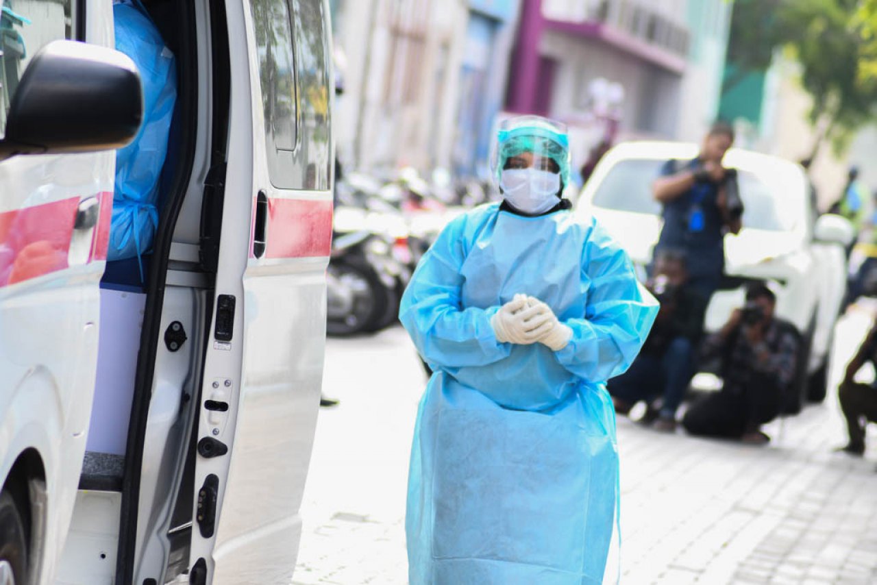 ކޮވިޑް-19އާ ގުޅިގެން ޓާސްކް ފޯސްއިން ބޭއްވި ޑްރިލް