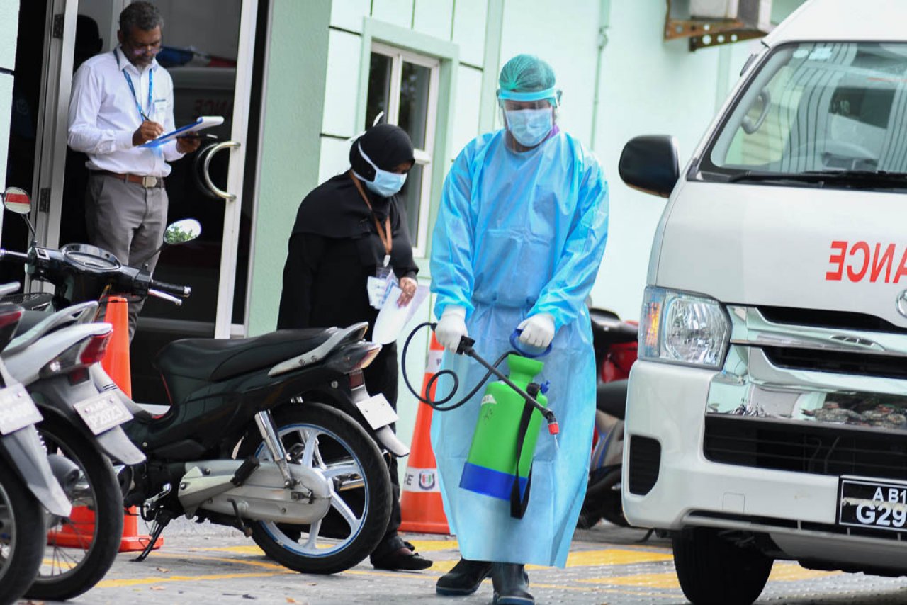 ކޮވިޑް-19އާ ގުޅިގެން ޓާސްކް ފޯސްއިން ބޭއްވި ޑްރިލް