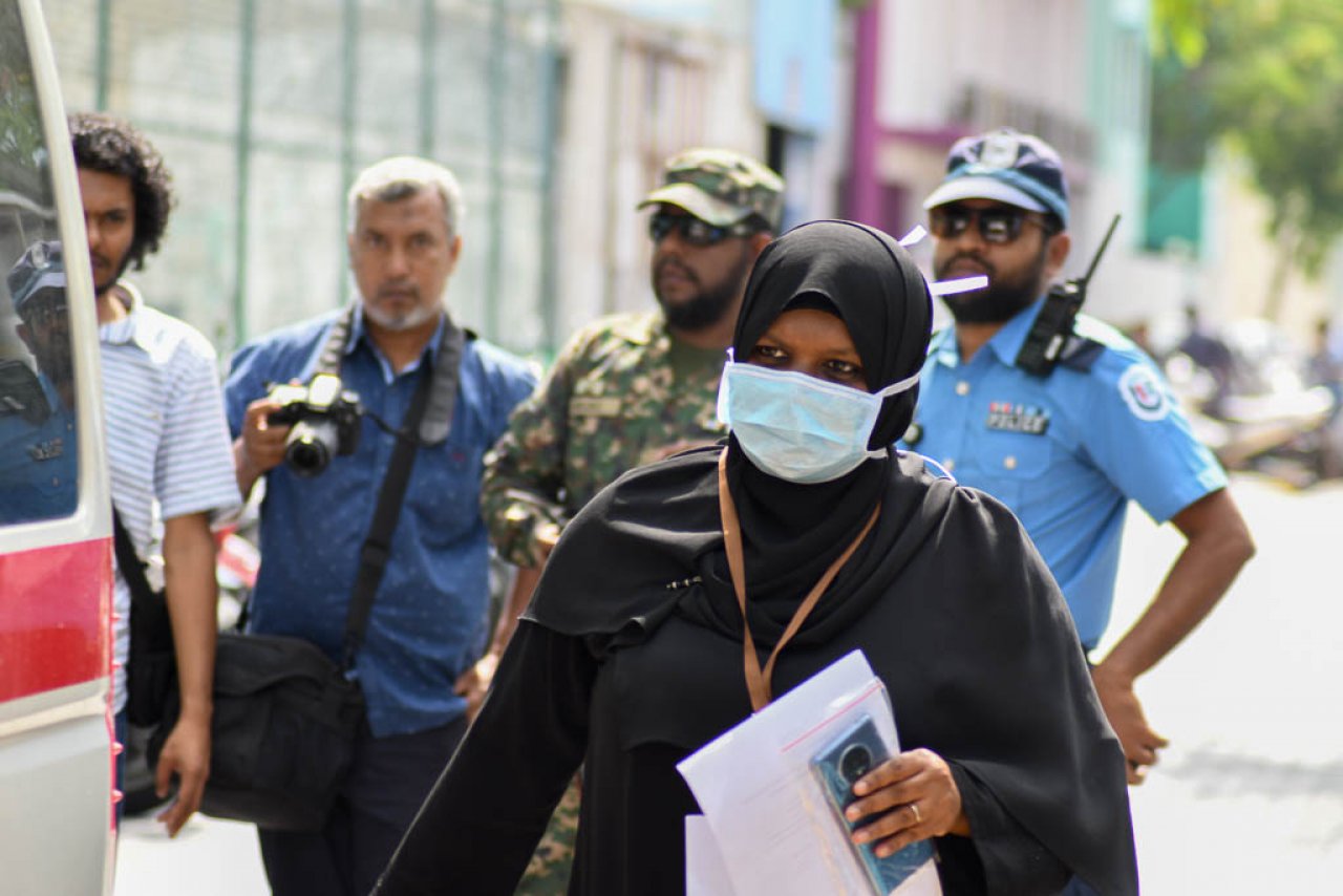 ކޮވިޑް-19އާ ގުޅިގެން ޓާސްކް ފޯސްއިން ބޭއްވި ޑްރިލް