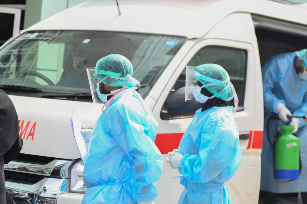 ކޮވިޑް-19އާ ގުޅިގެން ޓާސްކް ފޯސްއިން ބޭއްވި ޑްރިލް