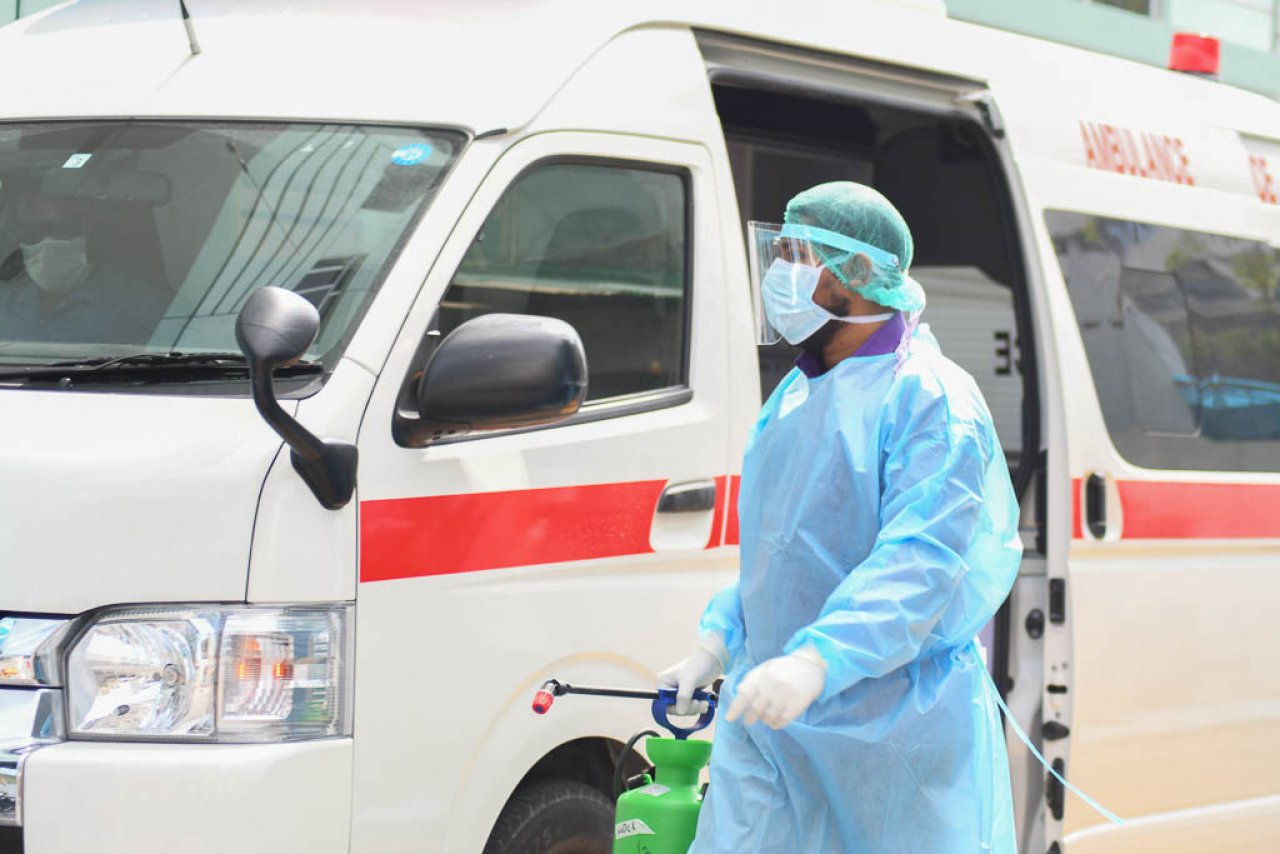 ކޮވިޑް-19އާ ގުޅިގެން ޓާސްކް ފޯސްއިން ބޭއްވި ޑްރިލް