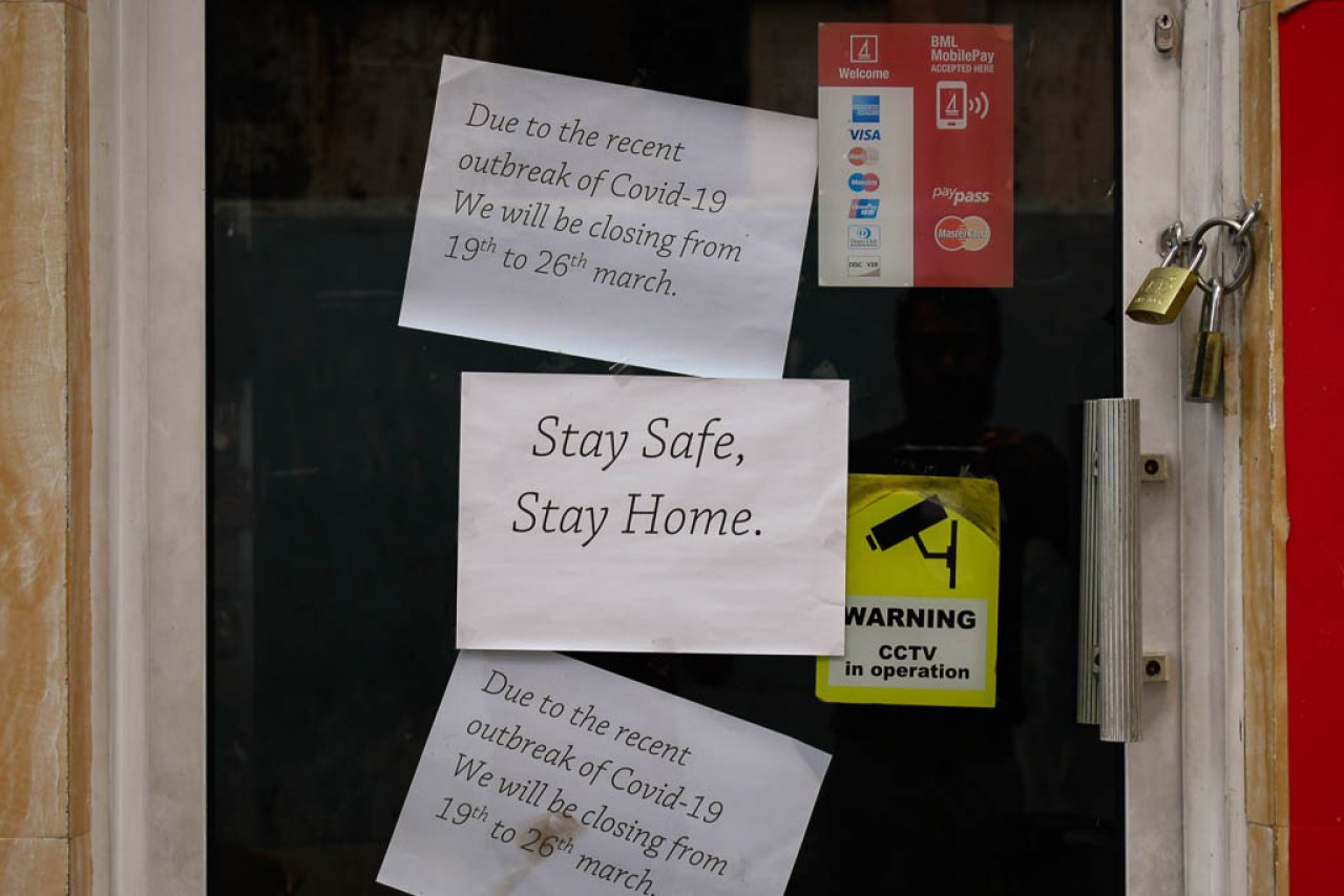 2 އޭޕްރީލް 2020 - މާލެ ސަރަހައްދަށް 3 ގަޑިއިރުގެ ކާފިއުއެއް އިއުލާންކުރުން