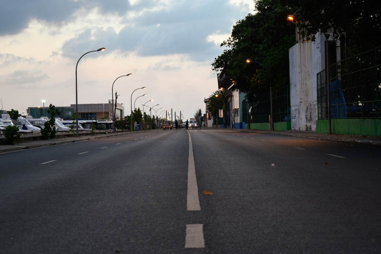 2 އޭޕްރީލް 2020 - މާލެ ސަރަހައްދަށް 3 ގަޑިއިރުގެ ކާފިއުއެއް އިއުލާންކުރުން